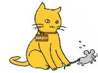 Japonês - Gato e rato